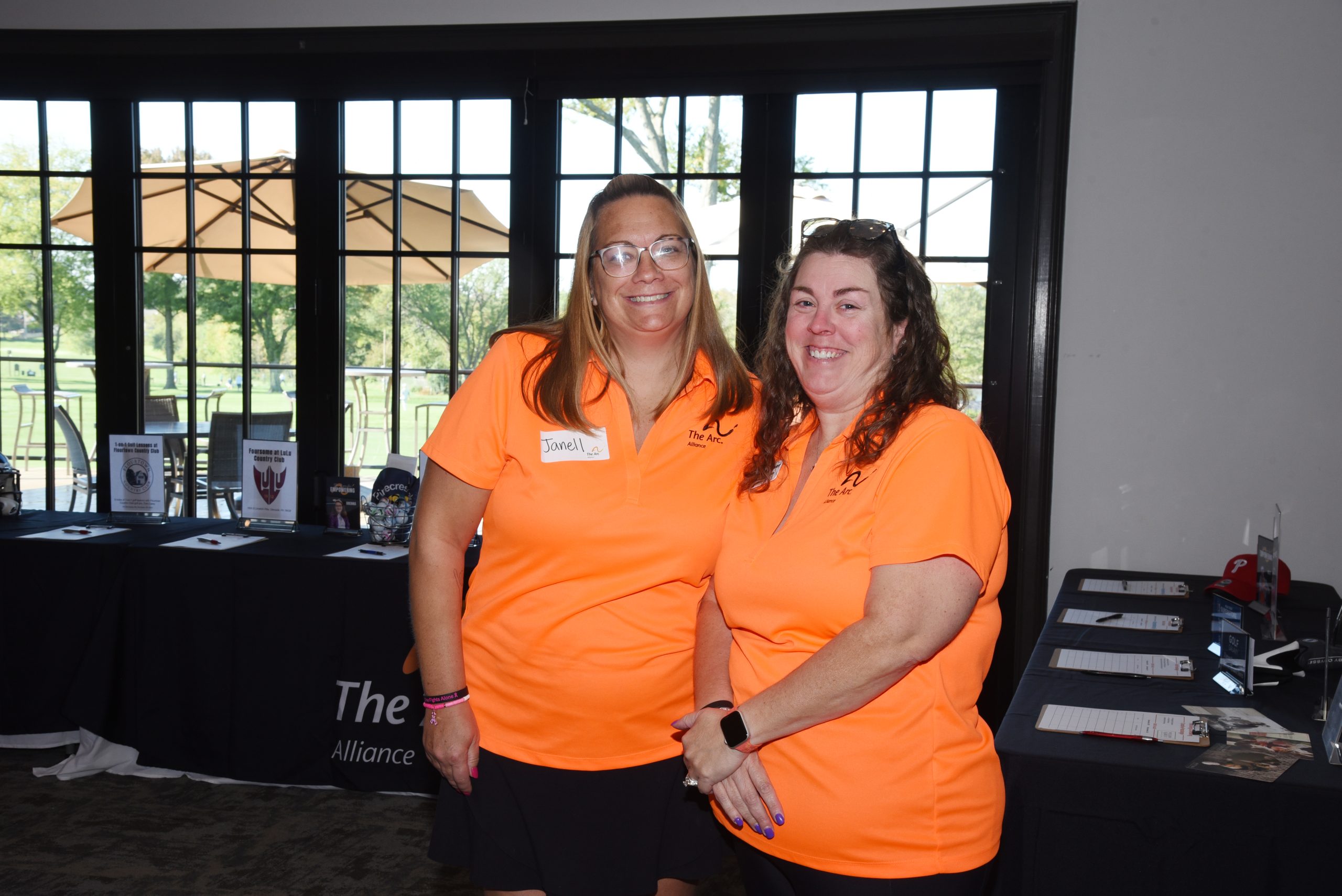 Volunteer- Heather & Janell