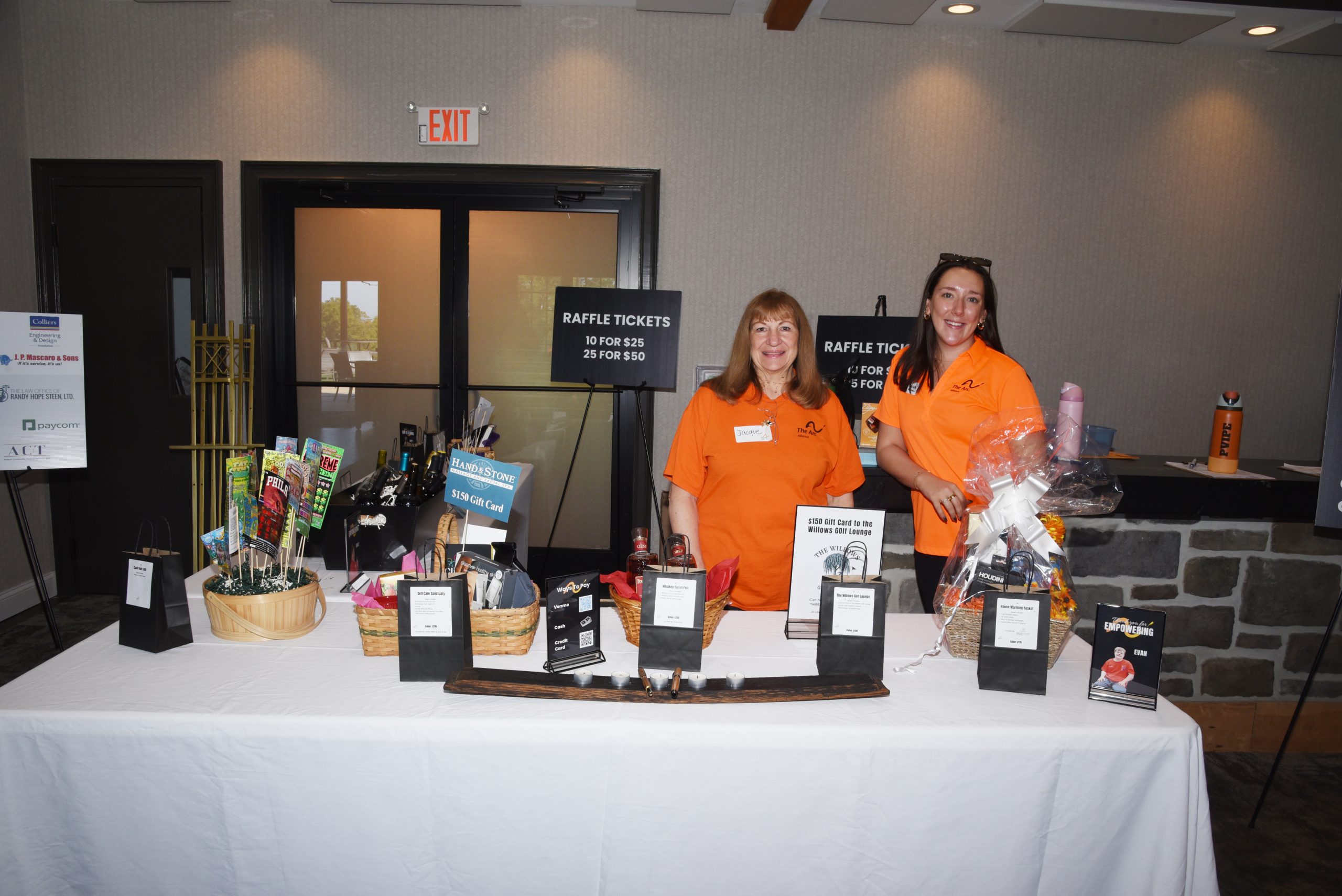 Volunteer- Sarah & Jacque